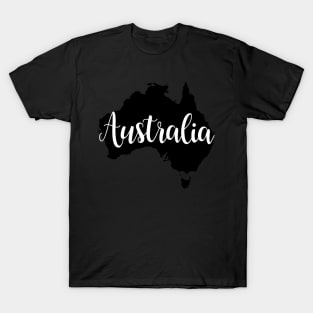 Australia Silhouette T-Shirt